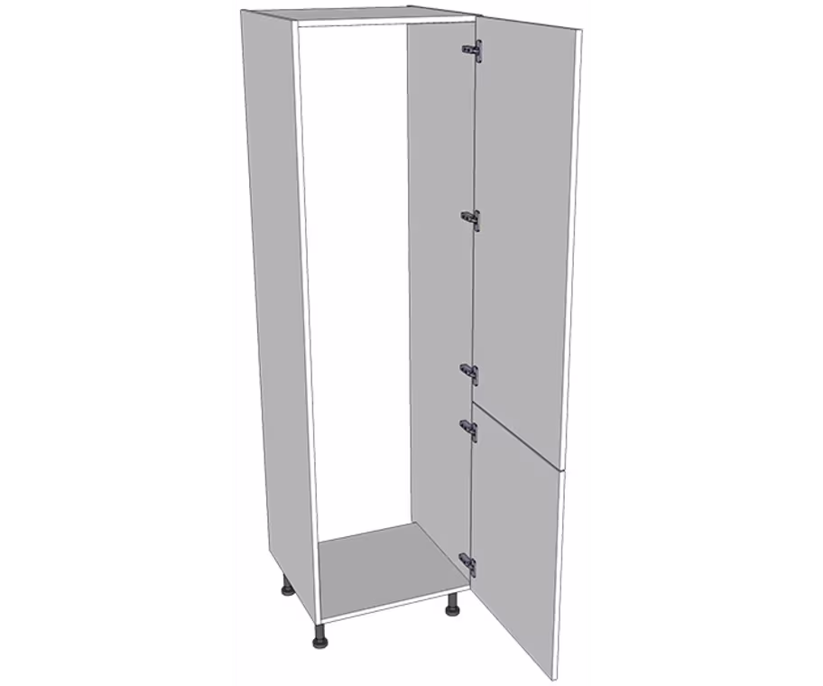 Medium fridge freezer housing carcass 1970mm high with doors/drawer fronts