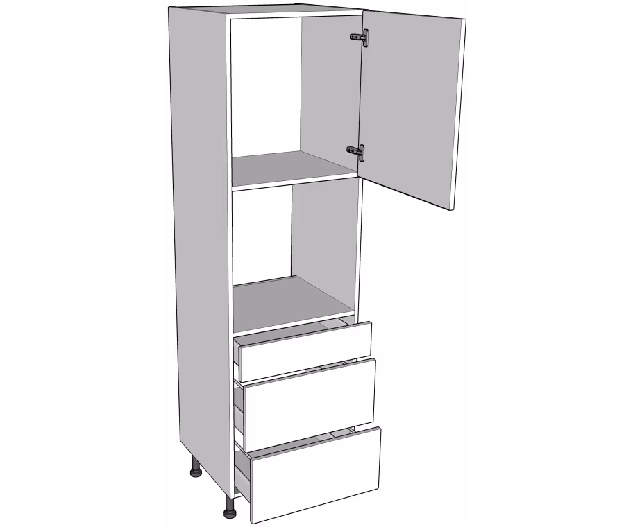 Medium Oven Housing  - N with doors/drawer fronts