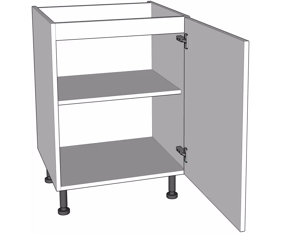 Highline single sink base unit with doors/drawer fronts