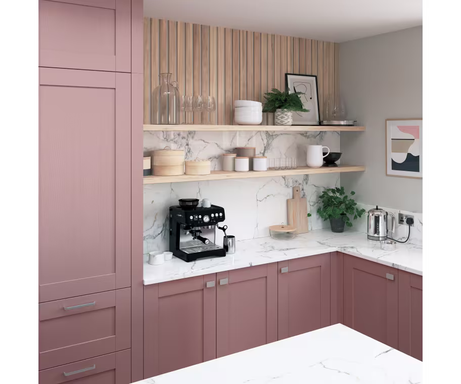 Madison light oak and ivory kitchen
