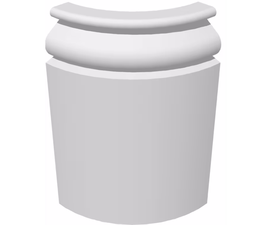 Winslow PTO Quadrant Moulded Pilaster Base