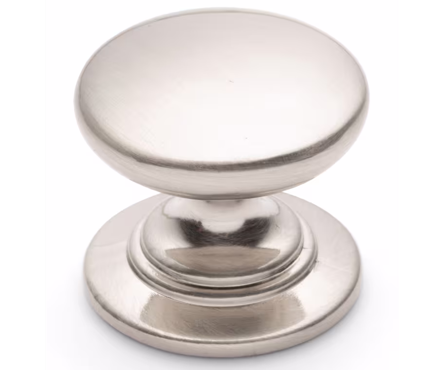 WINDSOR Round Knob - Brushed Nickel