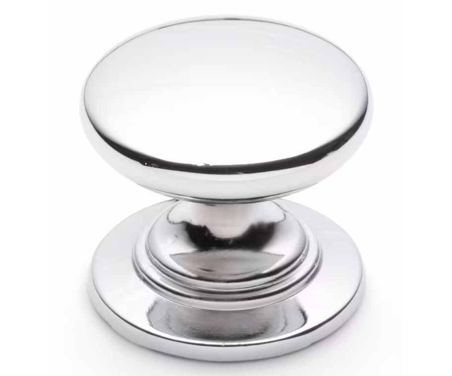 WINDSOR Round Knob - Chrome