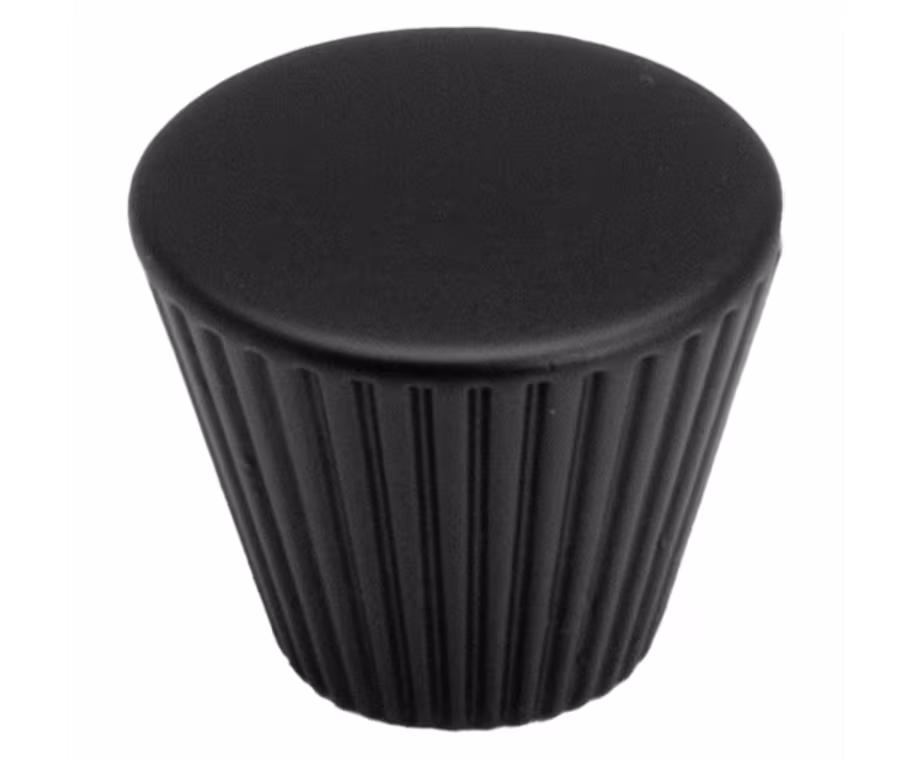 Bergamo Knob in matt black
