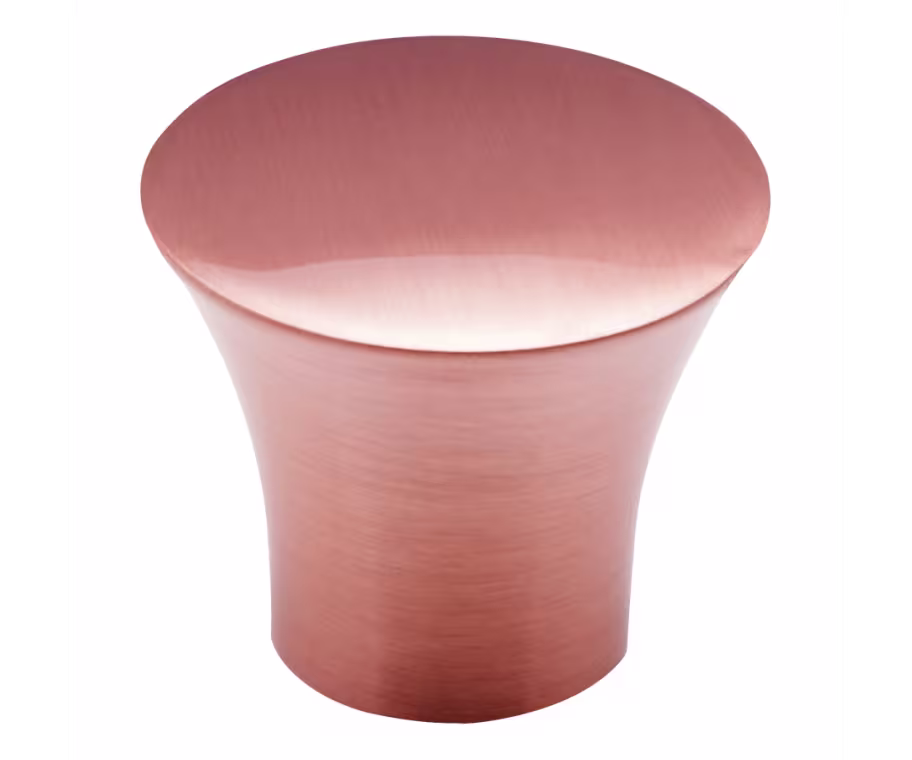 Malvern Knob in brushed copper