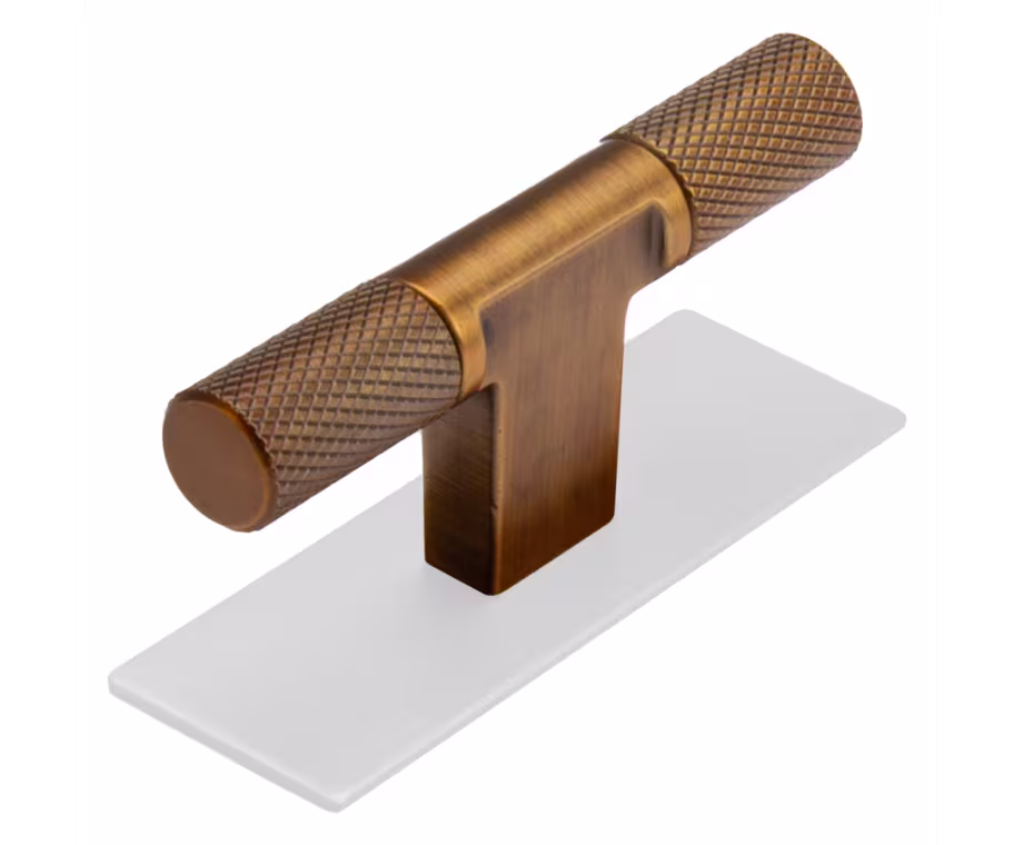 Venice T Bar Handles in Antique Bronze
