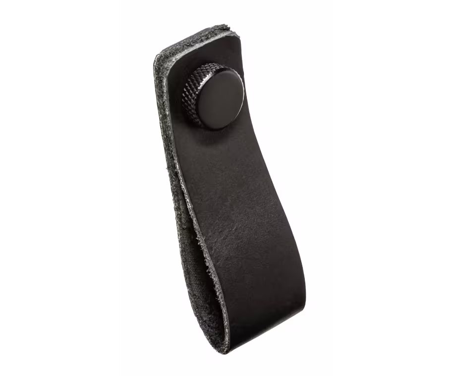 Jeaker Loop Handle in Black leather