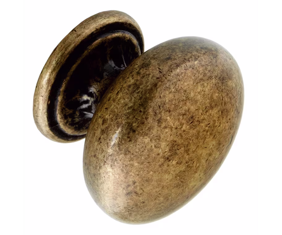 Stivichall Knob in aged brass