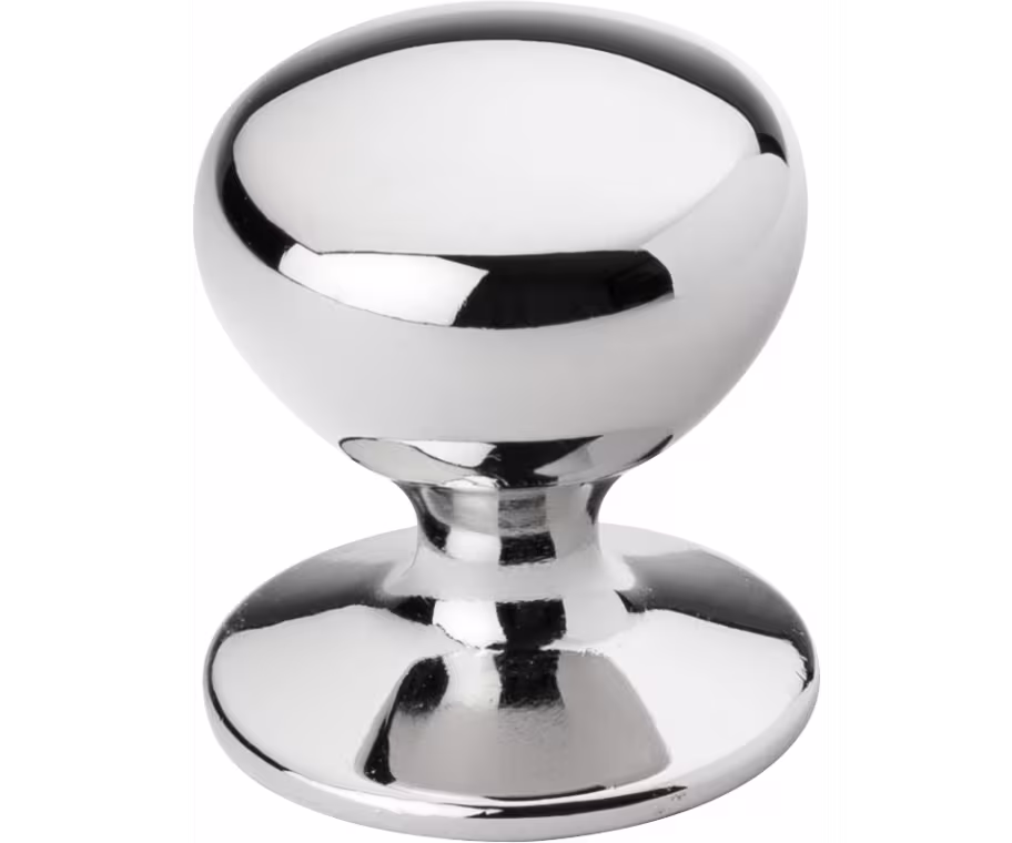 hampton knob in polished nickel