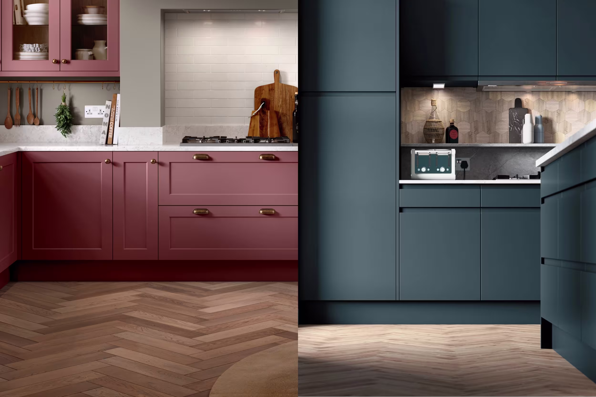 Replacement kitchen & wardrobe doors in shaker and handleless designs