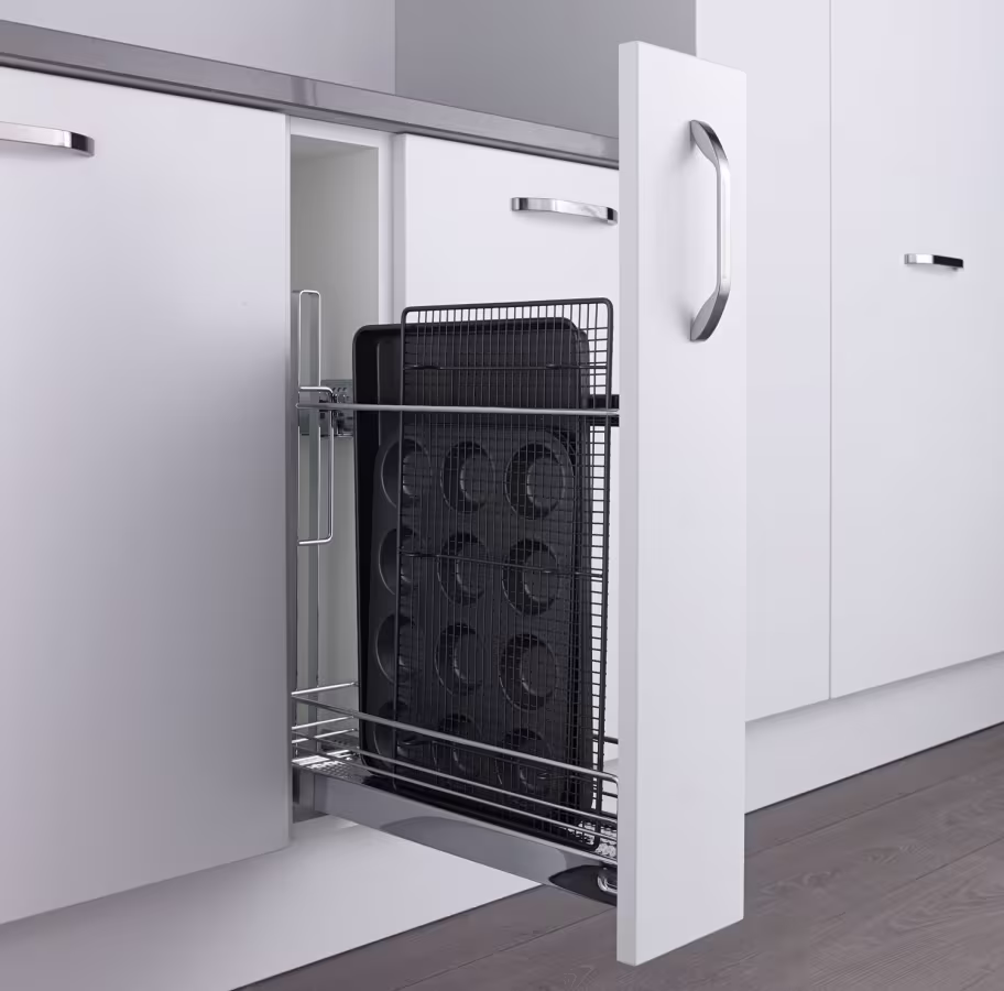 Kesseböhmer Anthracite Style Base Pull-out Trays 150mm Cabs