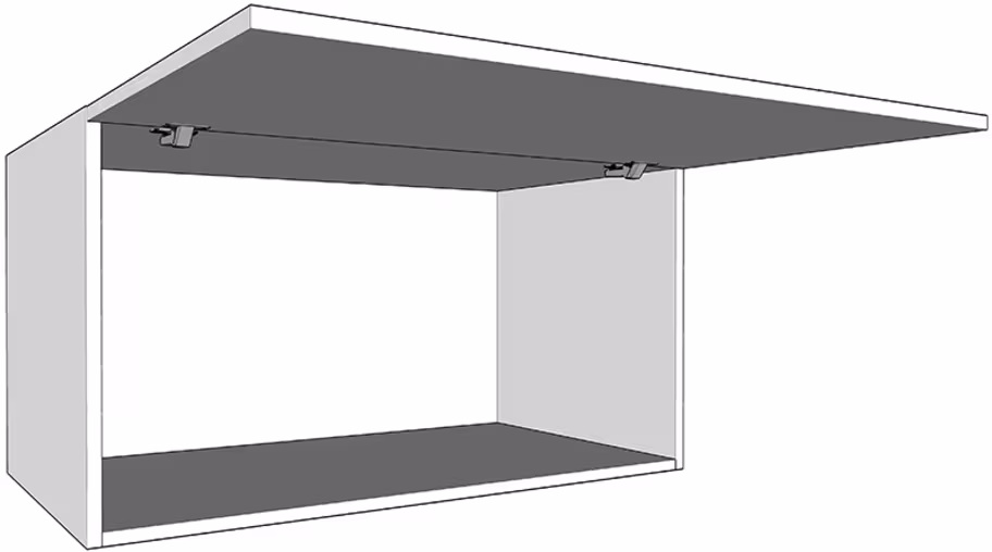 Bedroom wardrobe bridging unit with doors/drawer fronts