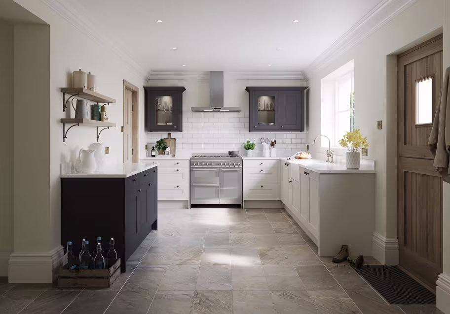 Belsay Dove Grey & Graphite Kitchen