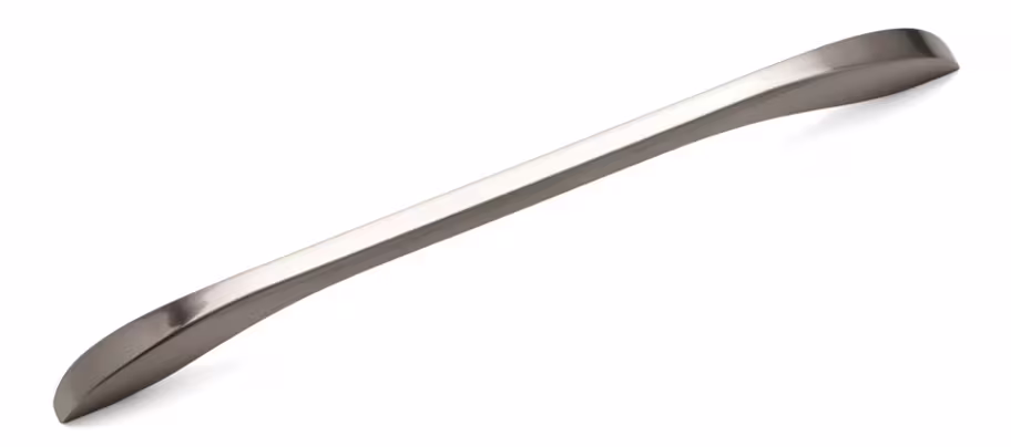 greenwich bow handle in brushed nickel