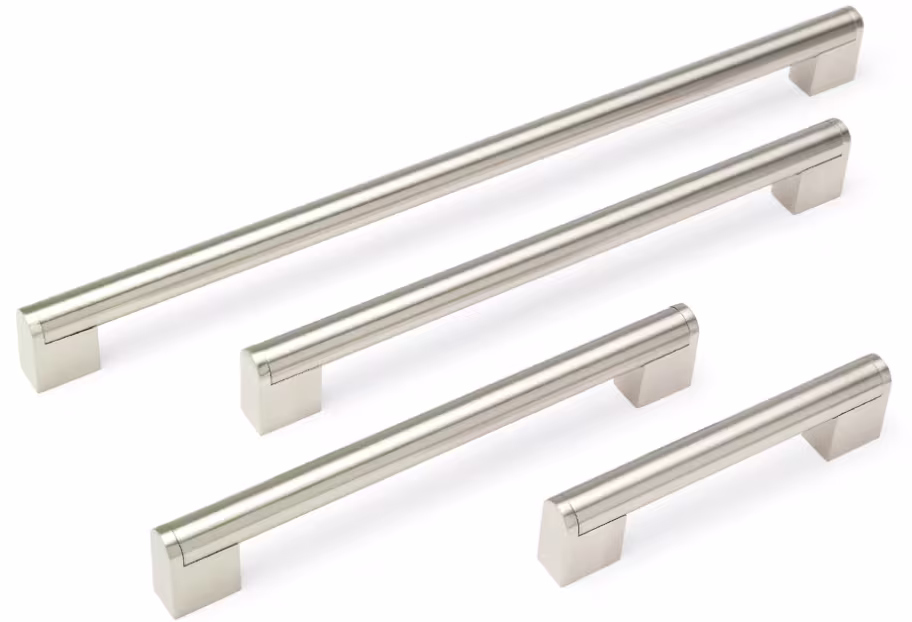 BLOCK T BAR Bar Handle - Brushed Nickel
