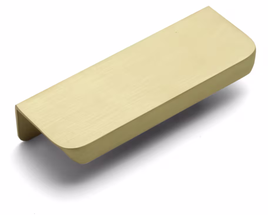 rear fixed satin brass handle 