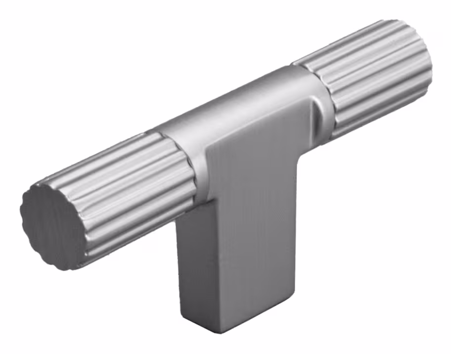 Florence T Bar Knob in stainless 