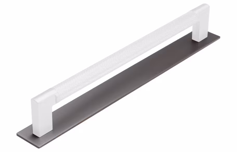 Venice Handle Backplates in stainless steel