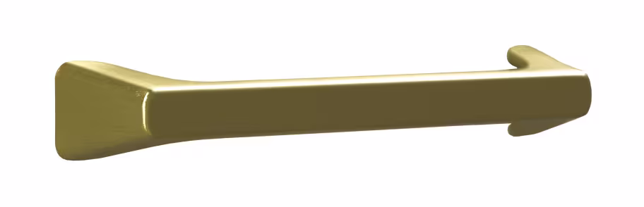 Hoxton D Handle in brushed brass