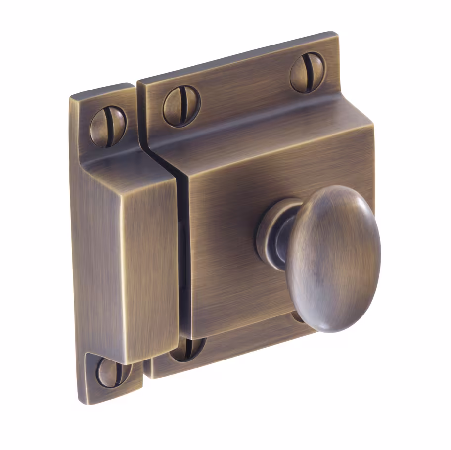 Wellington Latch Handle in Antique Bronze