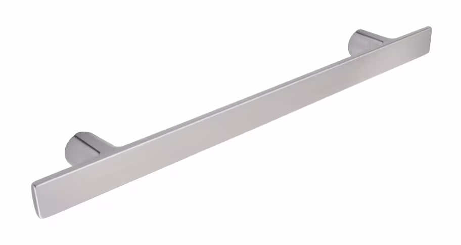 Hove D Handle in Stainless Steel Effect