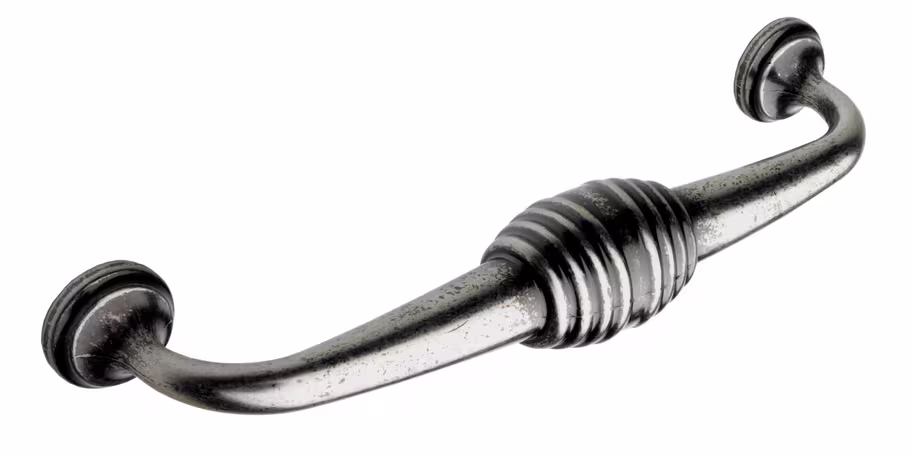 Canterbury D Handle in Antique Pewter
