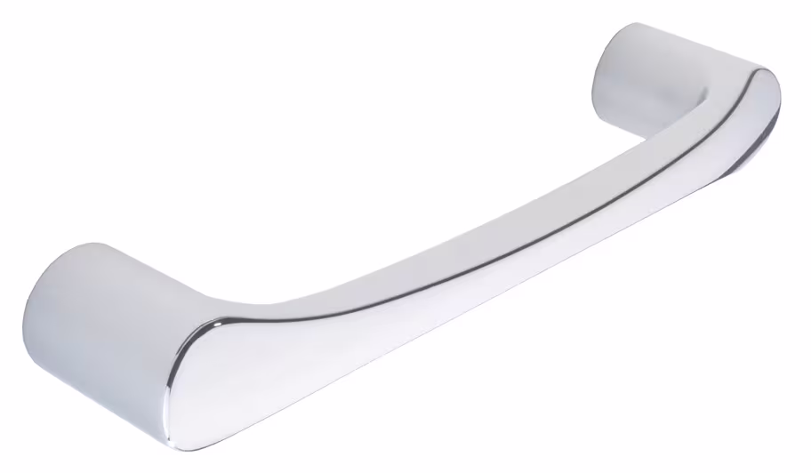 Moss D handle in chrome