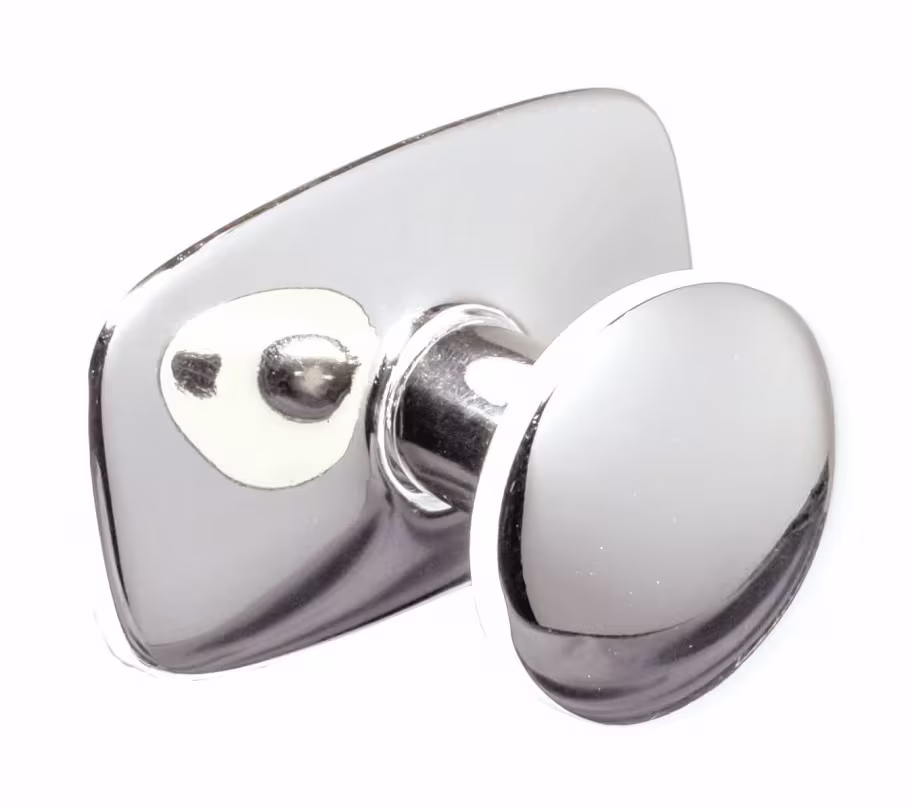 Herworth Handle in Bright Nickel