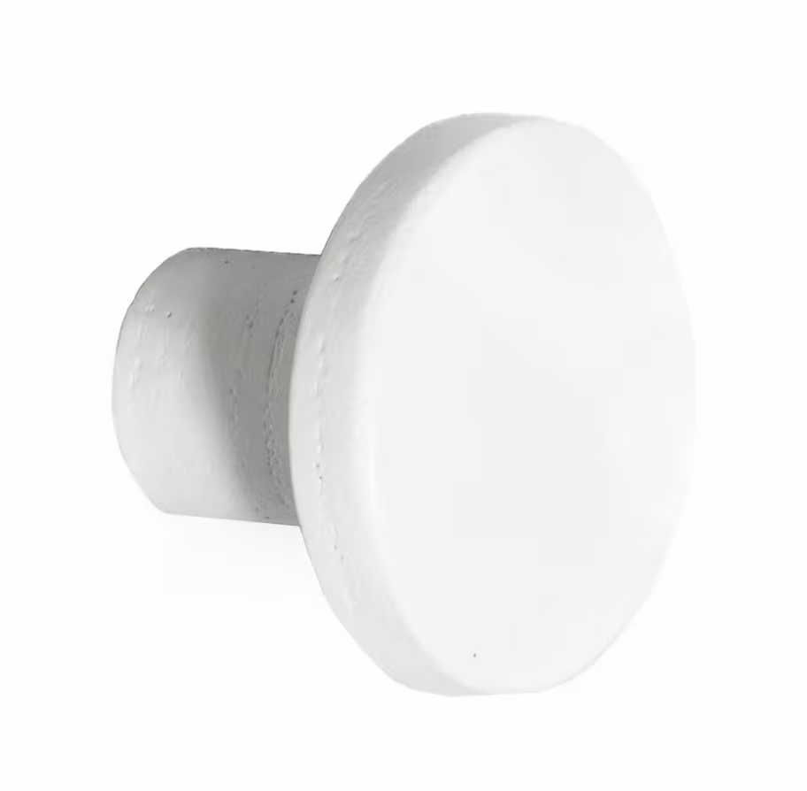 Malmo Knob in white