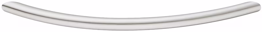 bow handle in brushed nickel