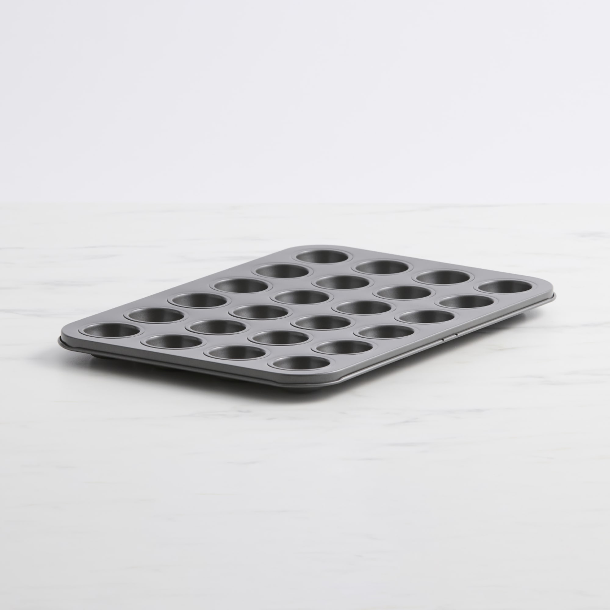 Kitchen Details 6 Cup Texas Muffin Pan, Grey