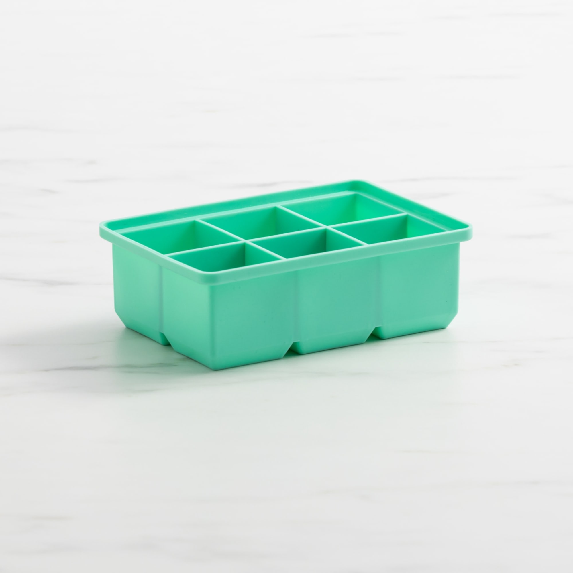 Tovolo Perfect Cube Silicone Ice Tray with Lid - Charcoal