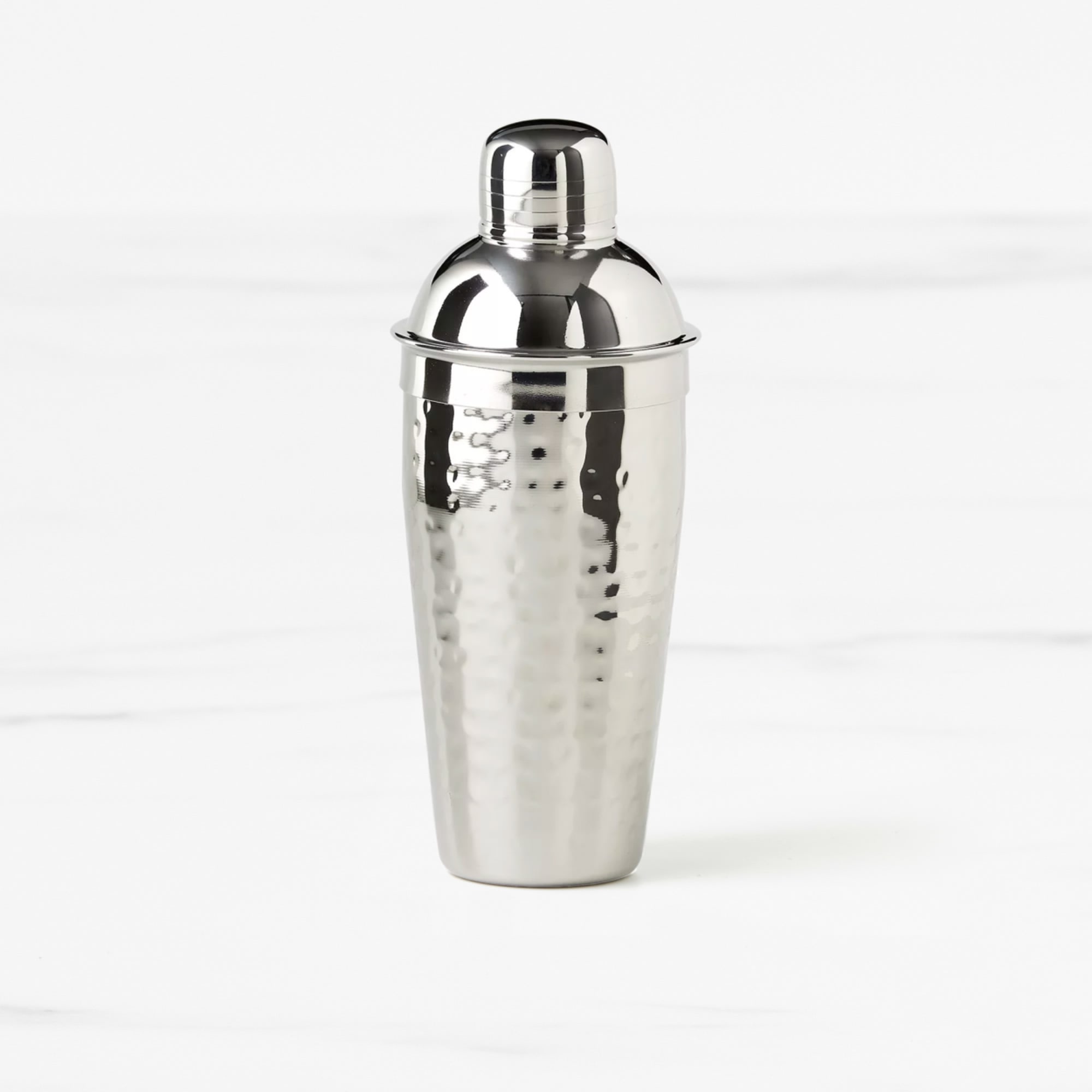 Hammered Stainless Steel Cocktail Shaker - World Market