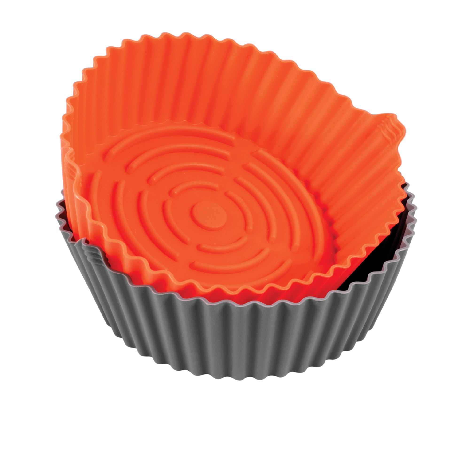 Cake Cups Round Muffin Cup Mold Baking Bakeware Mat Cake Pan For Air Fryer/ Oven