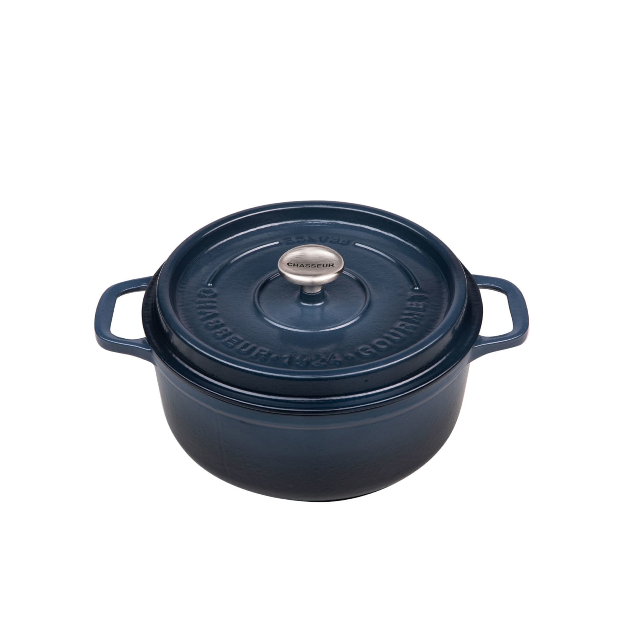 La Cuisine 4.75 Qt - 30cm Blue Oval Dutch Oven