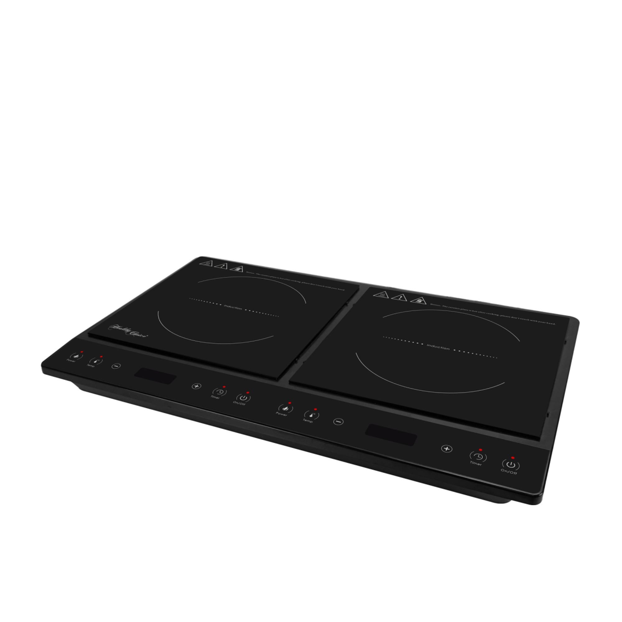 Topbuy 1800W Double Cast-Iron Hot Plate Electric Double Countertop