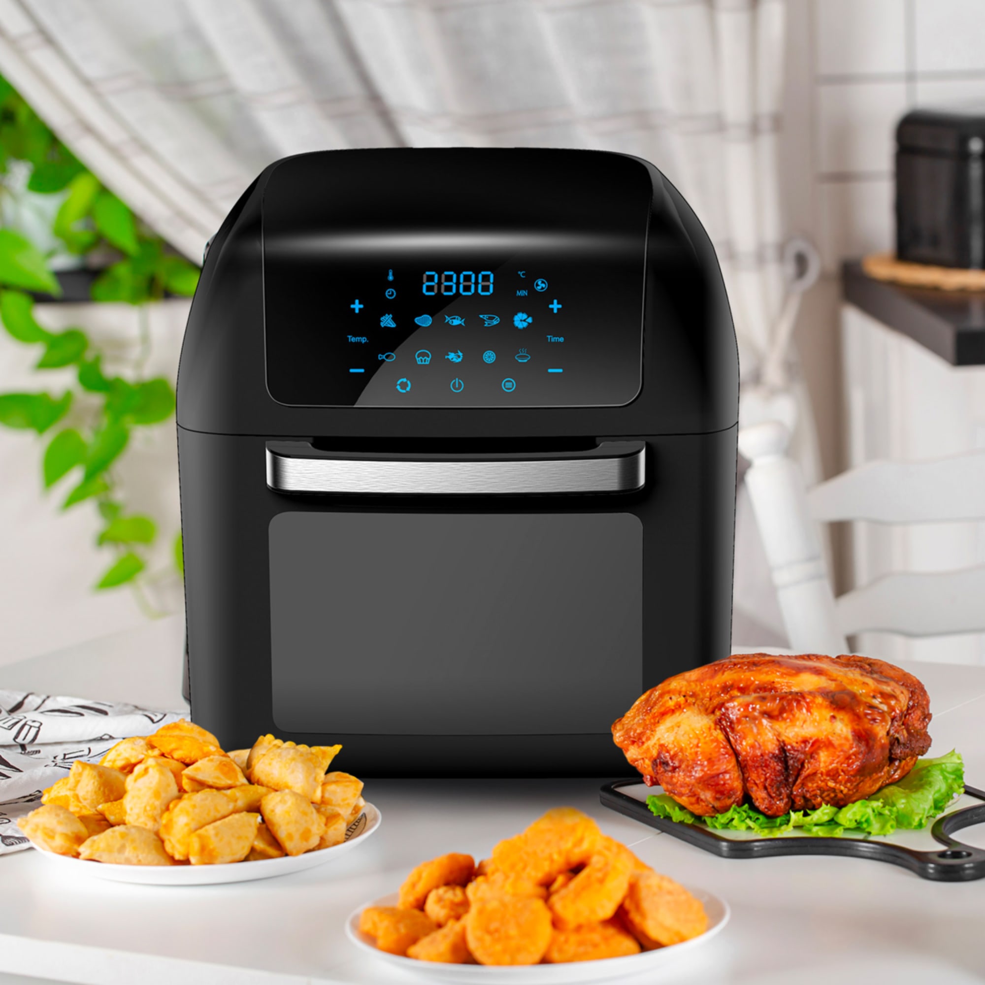 12L Digital Air Fryer Oven w/ 200C, 7 Cooking Settings