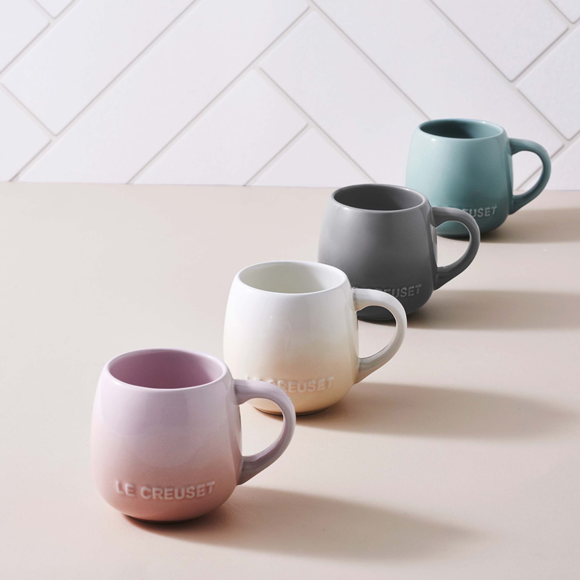 Le Creuset Coupe Coffee Mugs - Set of 4