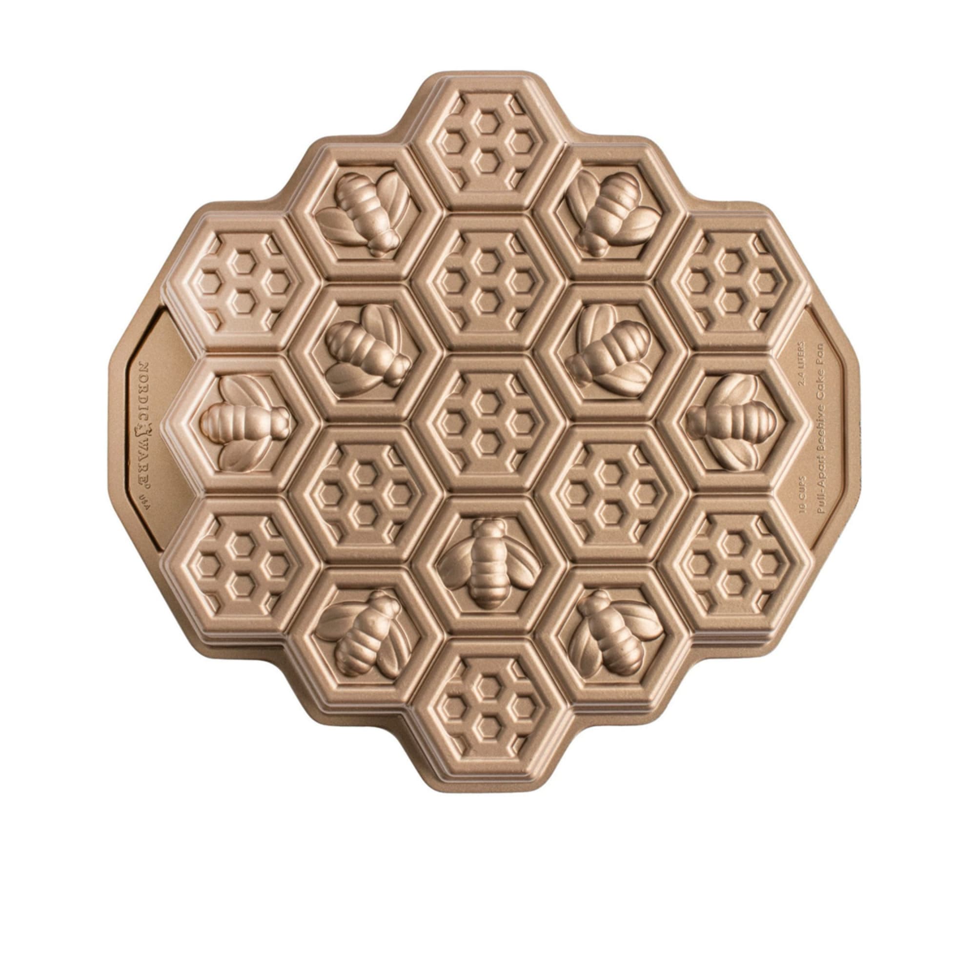 Nordic Ware Toffee Honeycomb Pull Apart Dessert Pan 31x5.8cm Image 1
