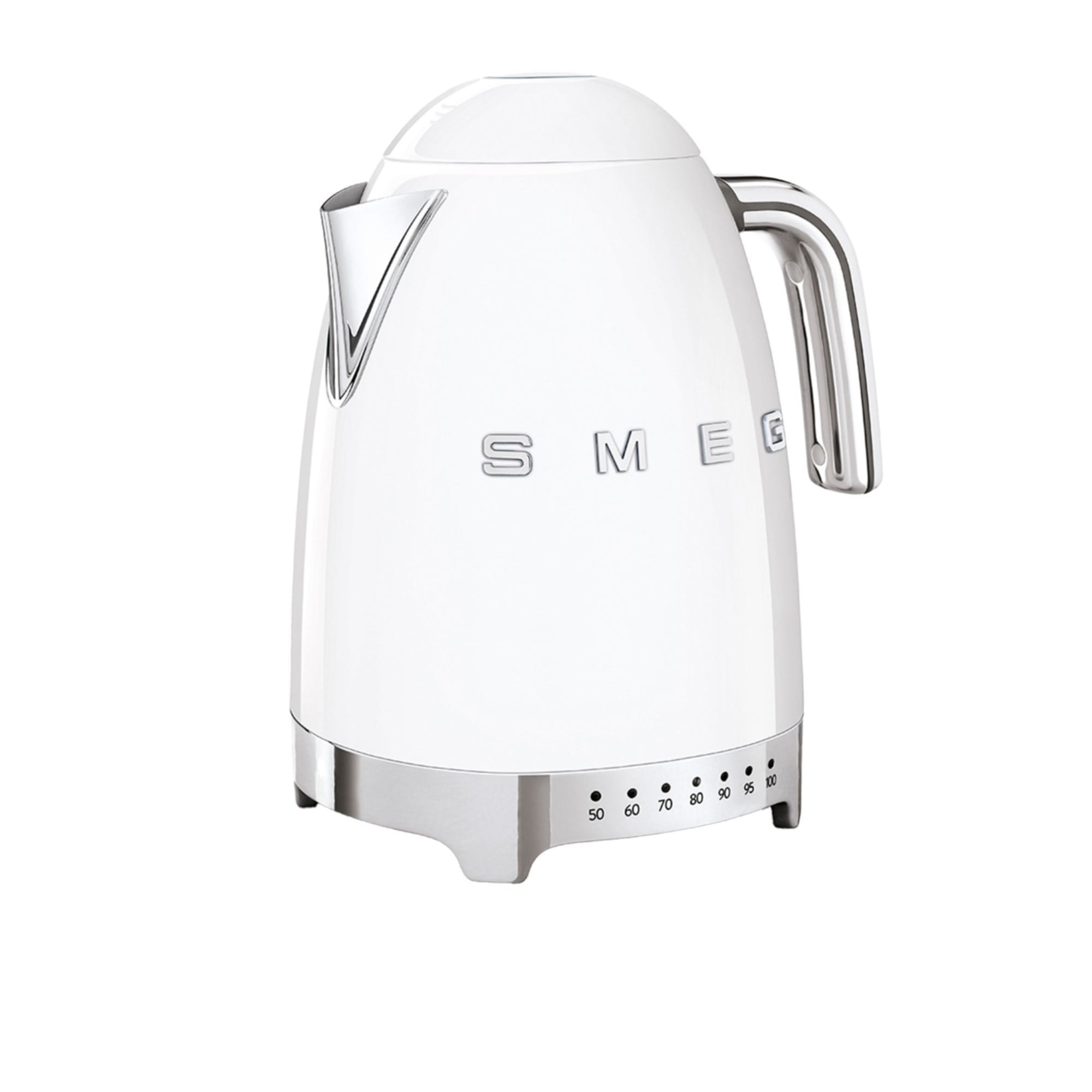 50's Retro Variable Electric Water Kettle - White