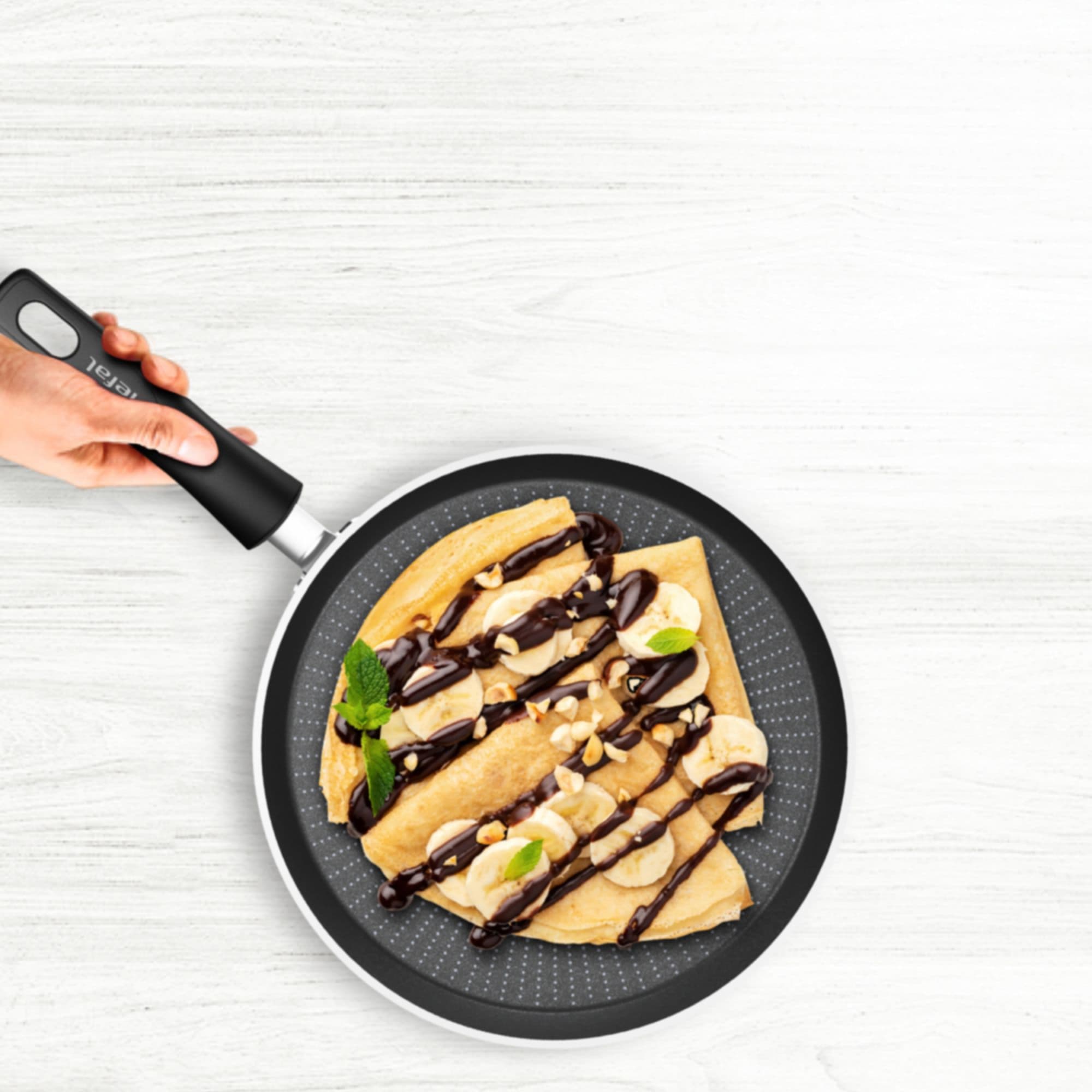 Pan Crepe Pancake Pan Nonstick Frying Pot with Wooden Handle Omelet  Saucepan Cooking Steak Pan Kitchenware Induction Crepe Maker