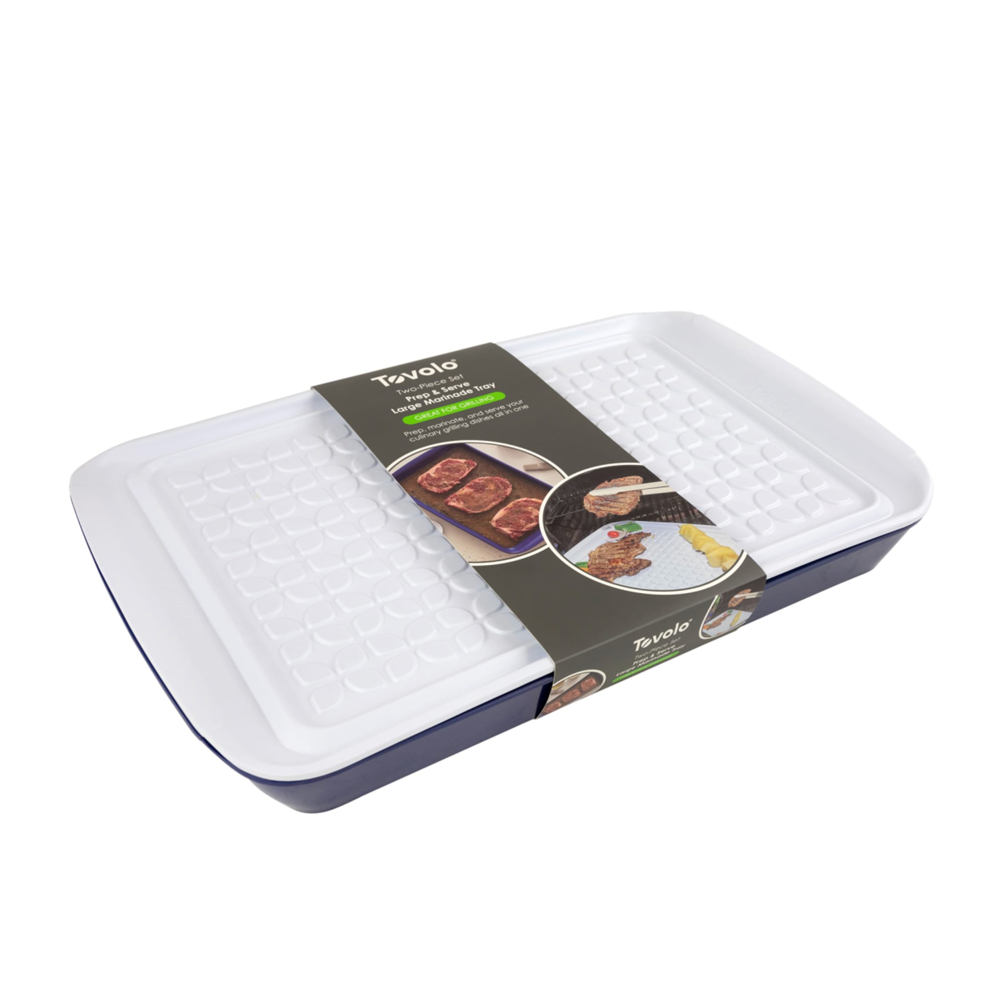 Tovolo Prep & Serve Marinade Trays (Set of 2): Small