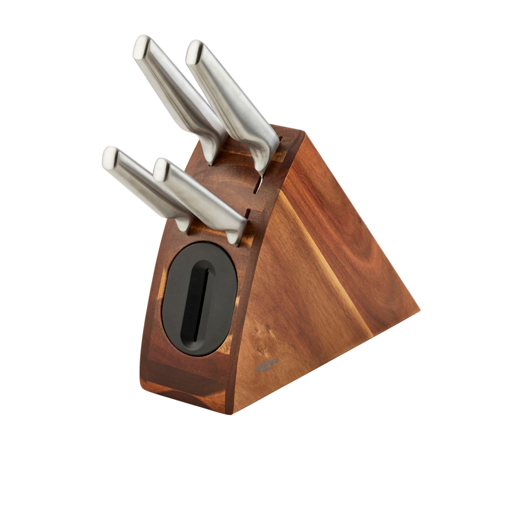 Wiltshire Staysharp Stainless Steel 5pc Premium Knife Block Set ...