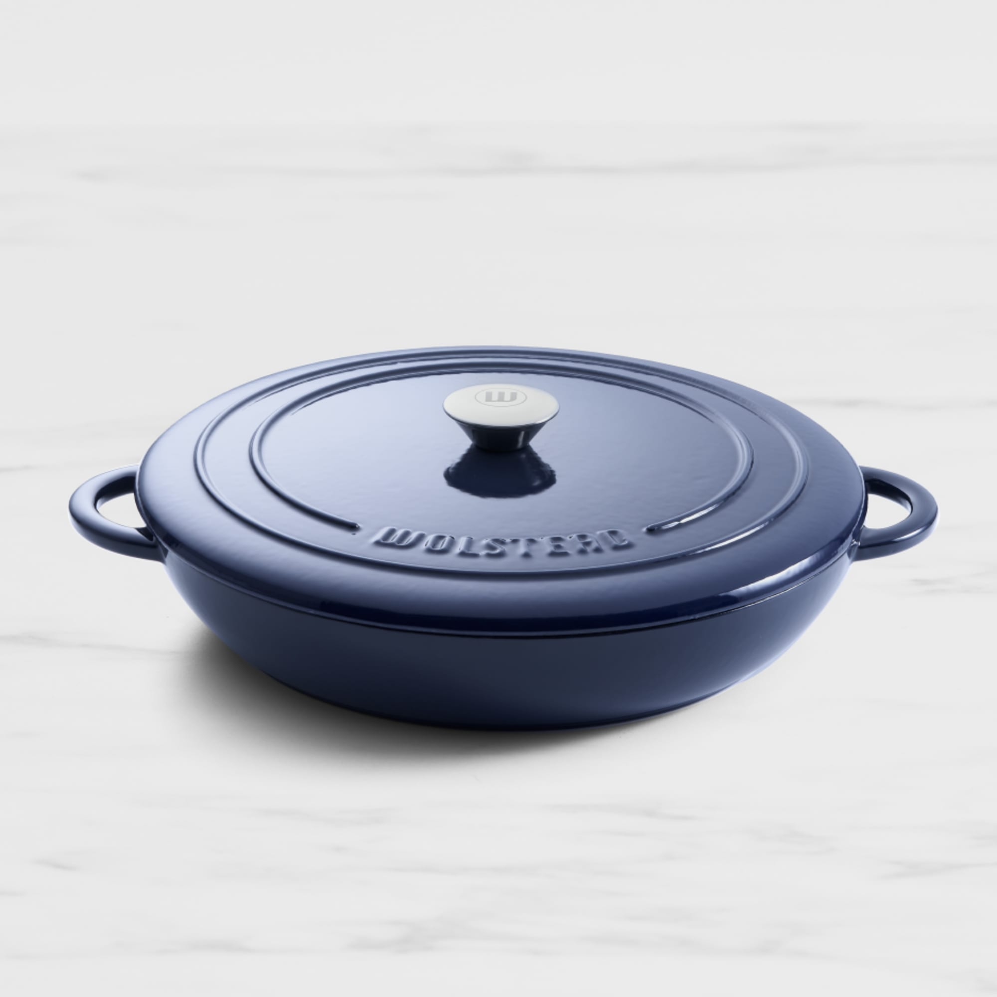 Enameled Refined Iron Dutch Oven With Lid 4.7L Nonstick Braised