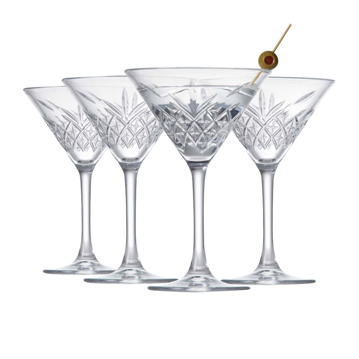 Small Clear Martini Glasses (Set of 2) – Perth Market