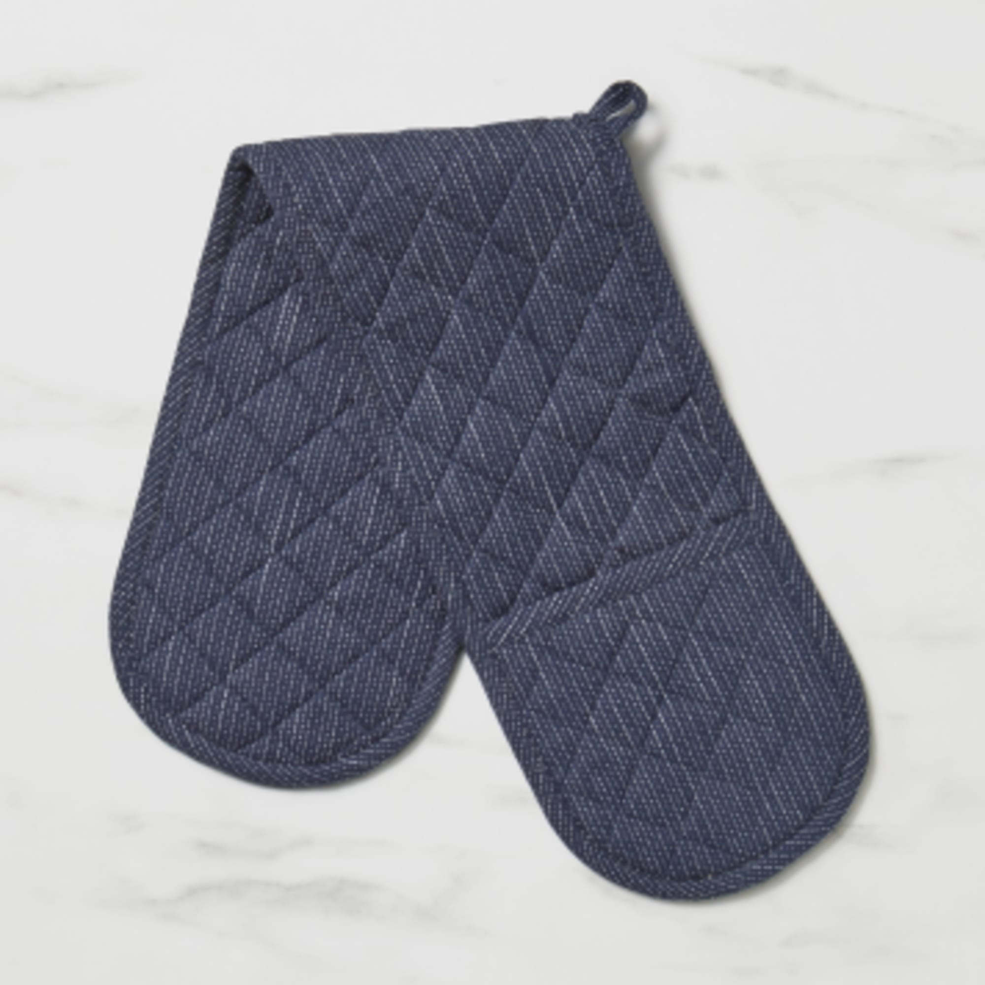 DII® French Blue Stripe Double Oven Mitt