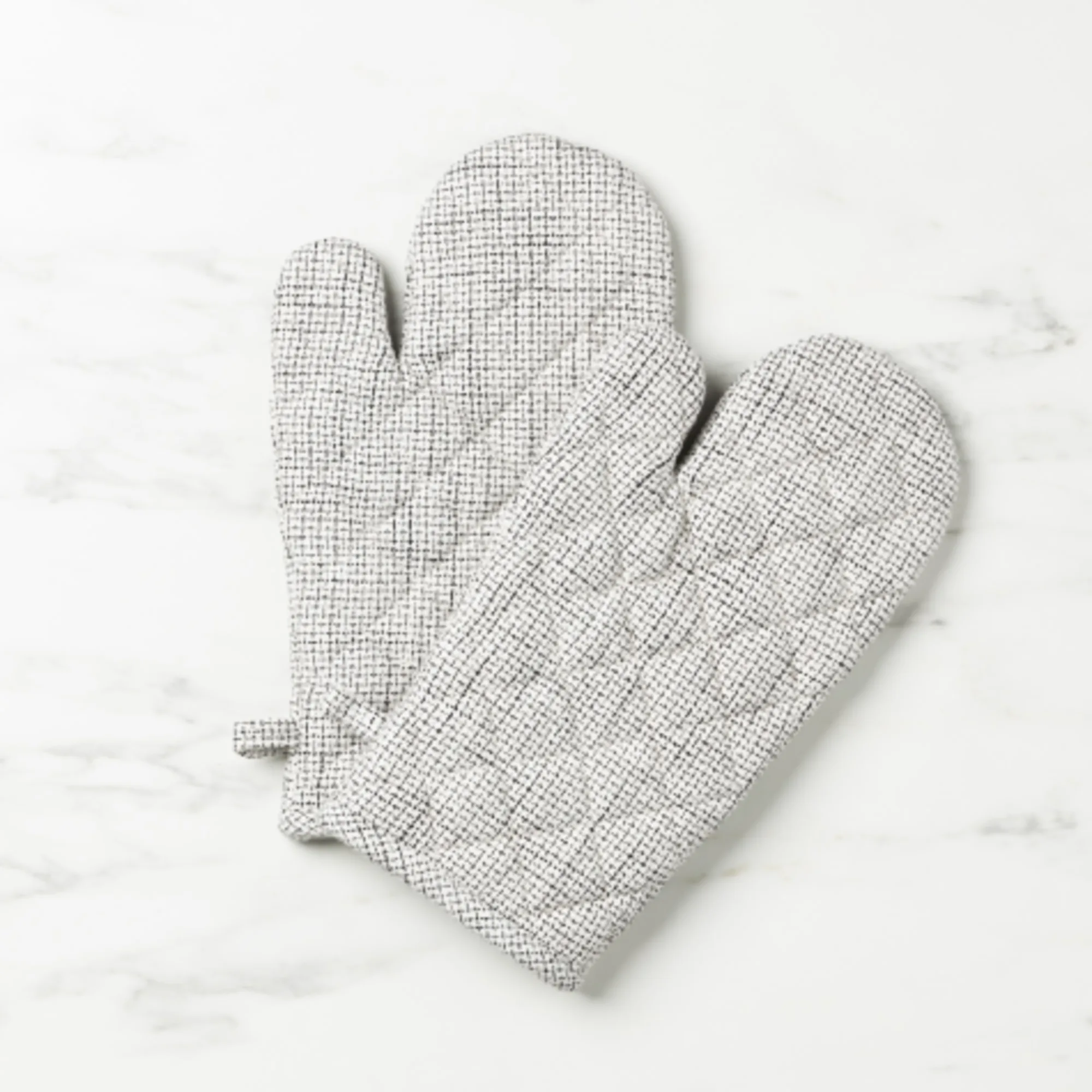 Salisbury & Co Devon Oven Glove Set of 2 White Image 1