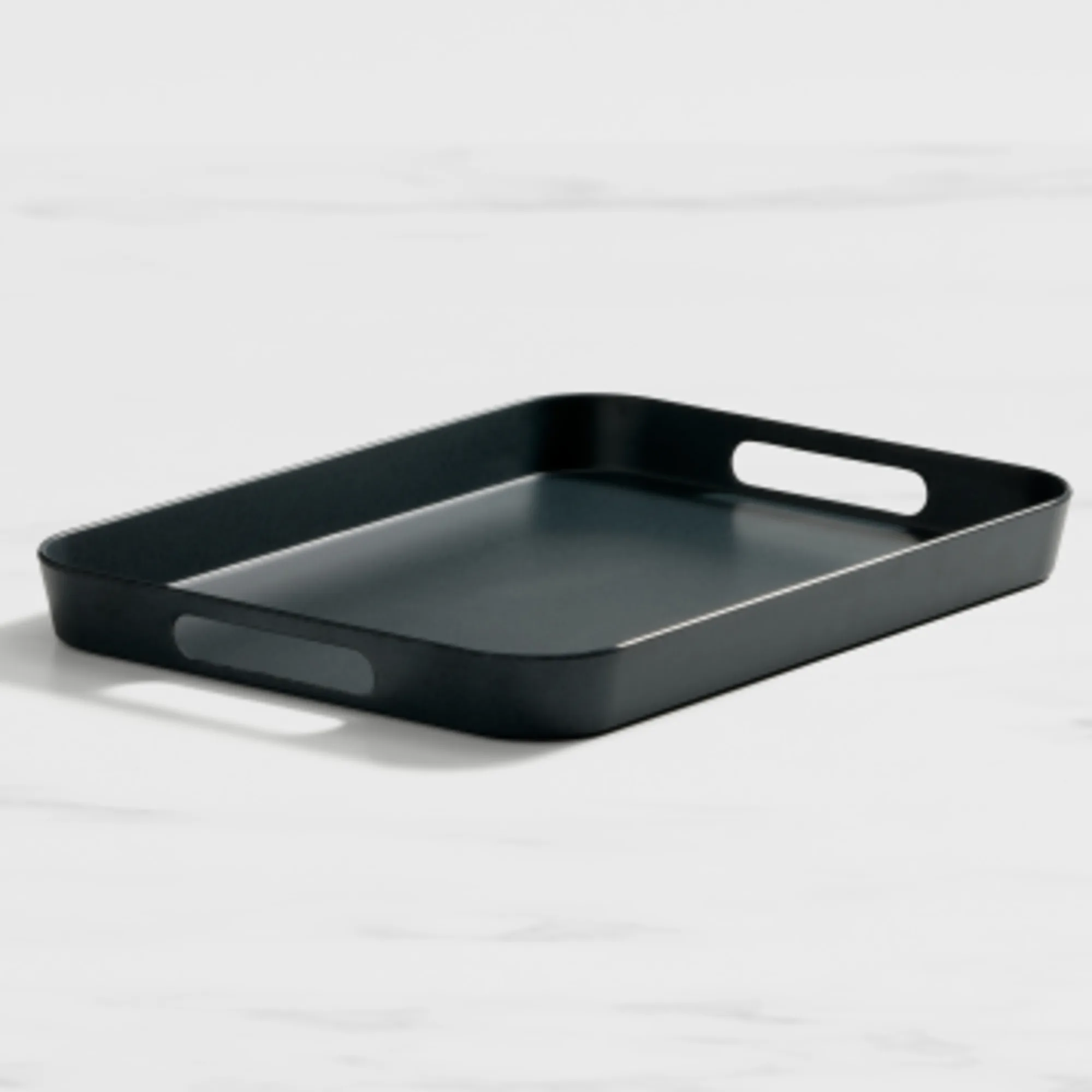 Salisbury & Co Escape Melamine Tray 45x30cm Black Image 1