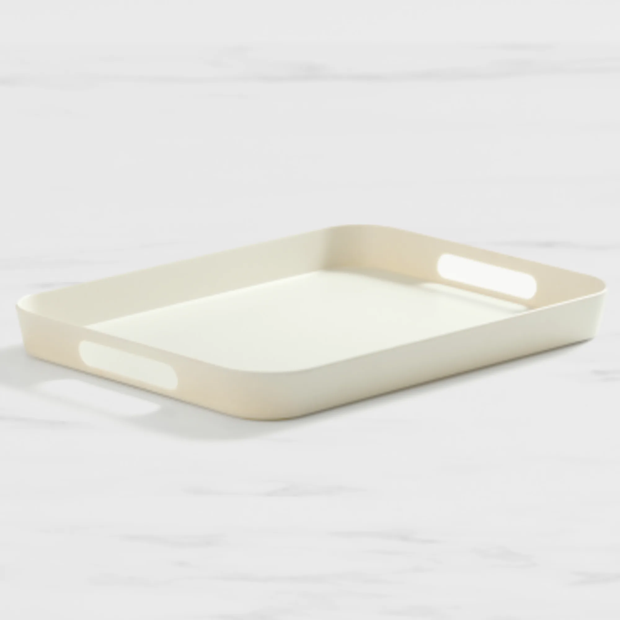 Salisbury & Co Escape Melamine Tray 45x30cm White Image 1