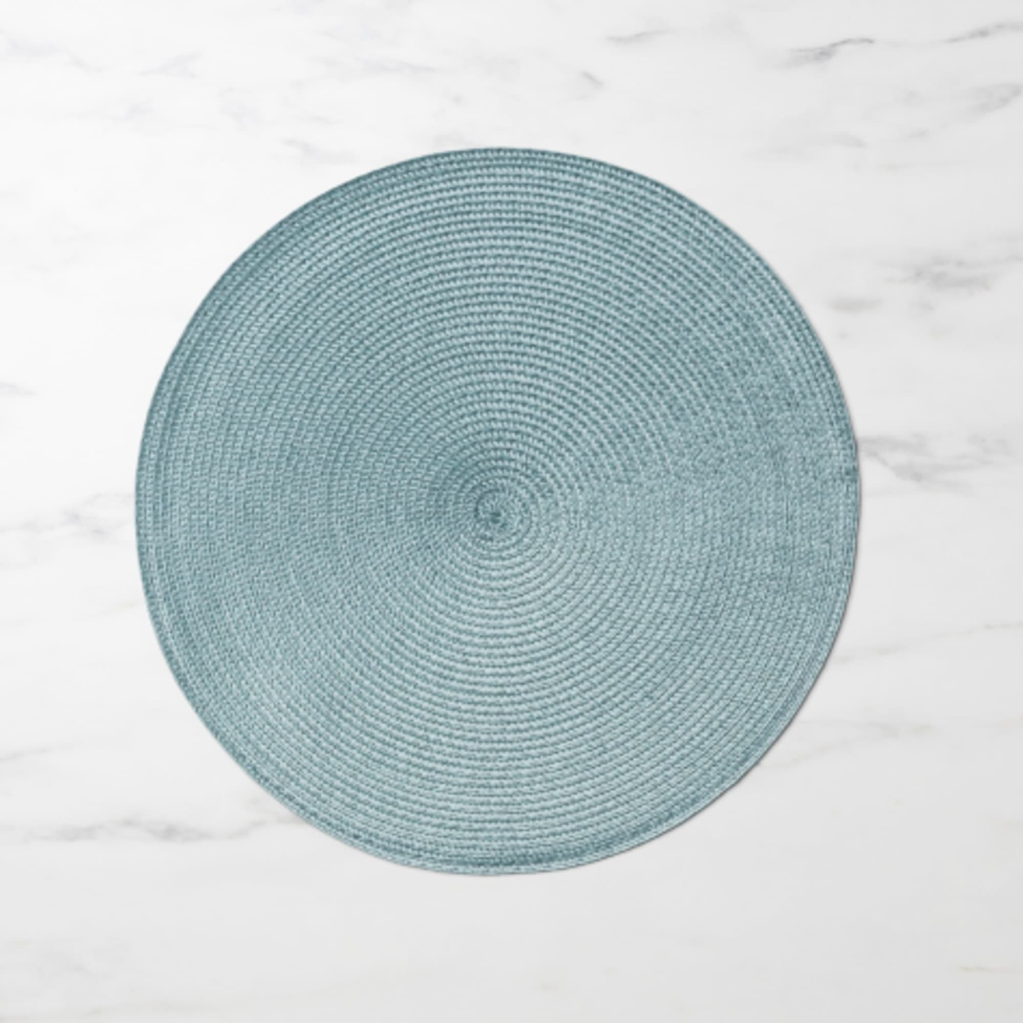 Salisbury & Co Classic Round Placemat 38cm Sage